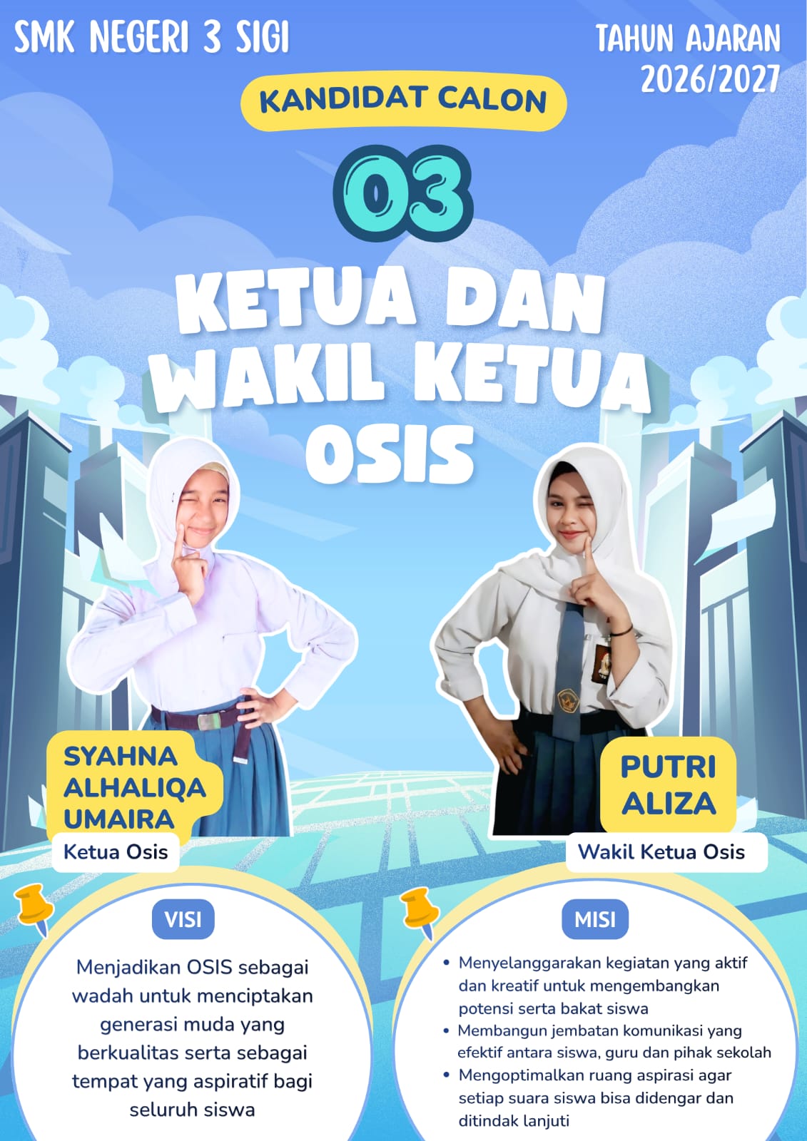 Foto pasangan calon nomor 3